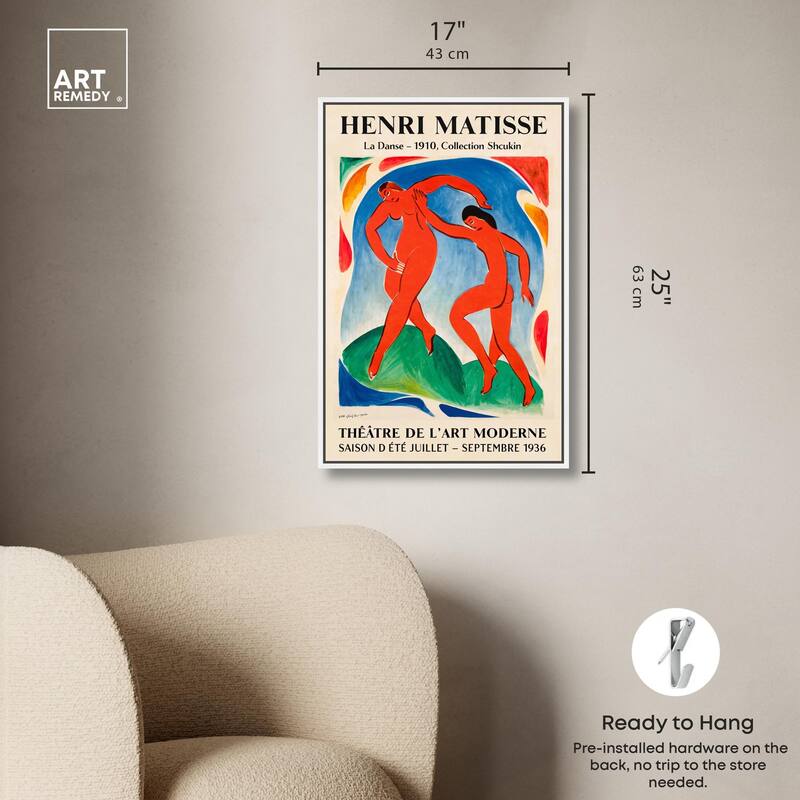 Dance by Henri Matisse Canvas by Art Remedy