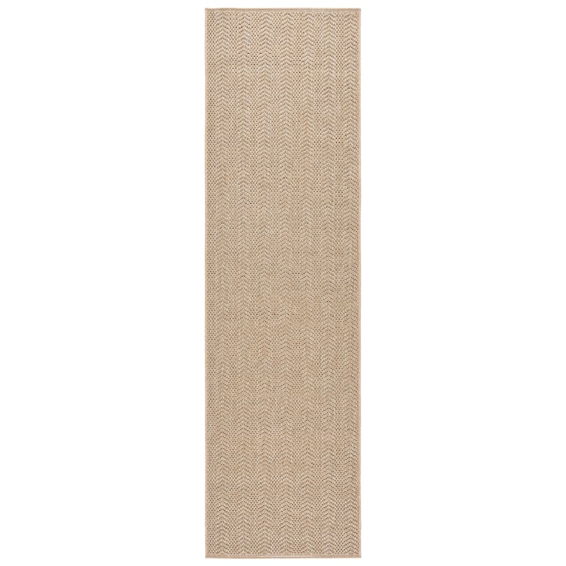 SAFAVIEH Sisal Hazal Performance Indoor/Outdoor Rug - 2'2" x 8' Runner - Natural
