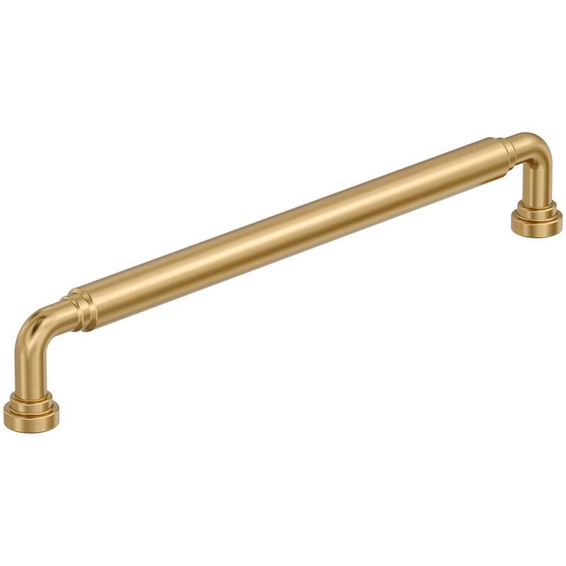 Amerock BP37666 Coble 8-13/16" Center to Center Smooth Handle Cabinet - Champagne Bronze