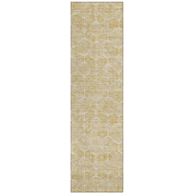 Machine Washable Indoor/ Outdoor Chantille Modern Decor Rug