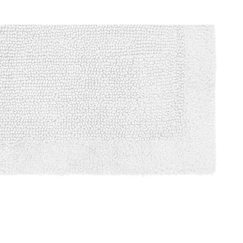 Better Trends Bath Rugs Set 100% Cotton Tufted Soft Water Absorbent Bathroom Rug for Shower, Sink Bath Mats Edge Collection