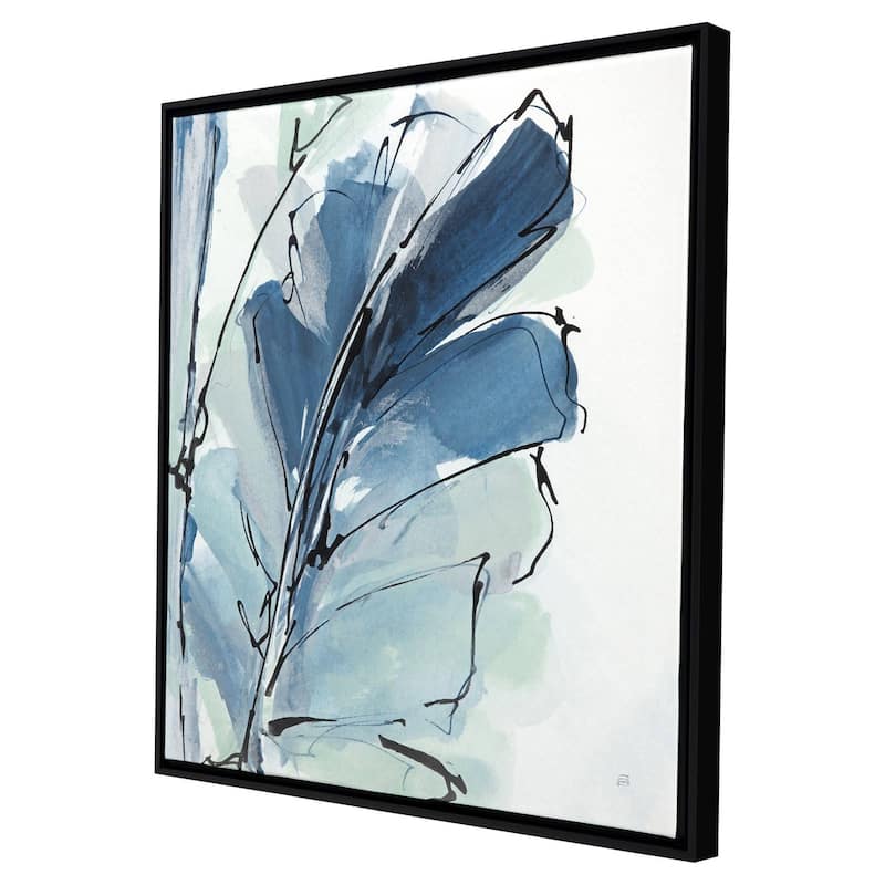 Luxe Banana Leaf II - Giclee on Canvas