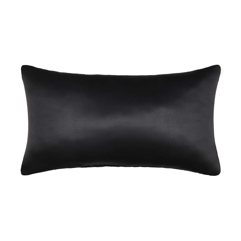 Harriman Boudoir Decorative Throw Pillow - Polyester - Black - Accent