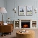 preview thumbnail 6 of 34, Tracey 84" TV Stand Electric Fireplace by Real Flame