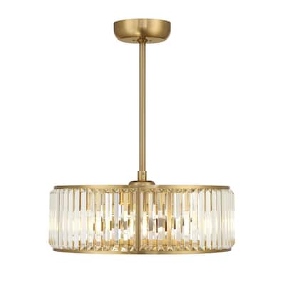 Janus Five Light Fan D'Lier