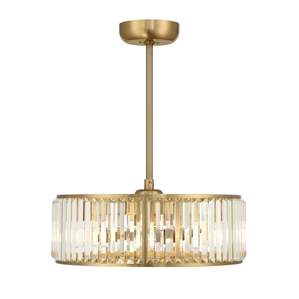 Janus Five Light Fan D'Lier