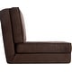 preview thumbnail 15 of 14, Urban Shop Ultra Suede Convertible Flip Chair
