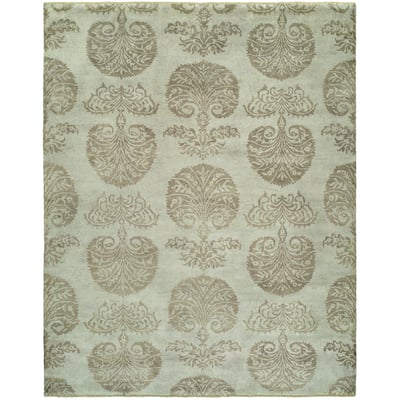 Verona Pale Earth Hand-knotted Area Rug