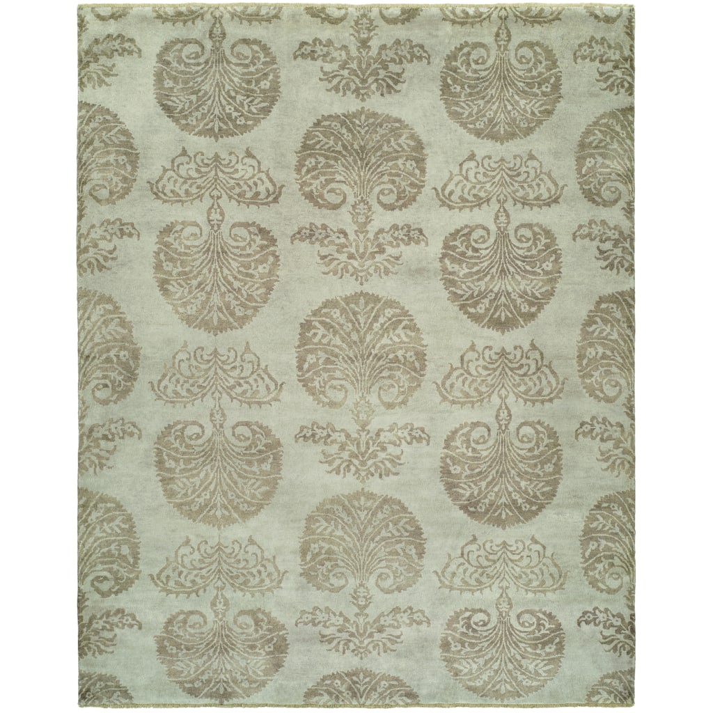 Verona Pale Earth Hand-knotted Area Rug