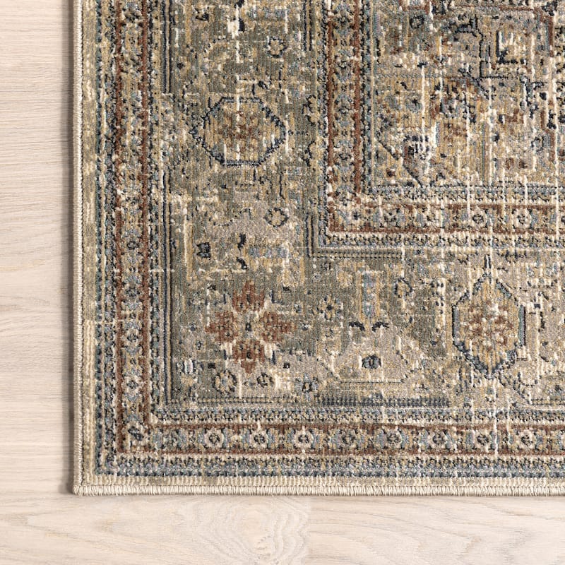 Nuloom Carol Traditional Medallion Area Rug