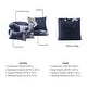 preview thumbnail 11 of 10, Bebejan Forget Me Not 100% Cotton Sateen 5-Piece Reversible Comforter Set