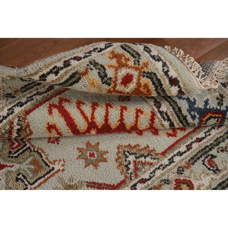 Geometric Kazak Area Rug Handmade Wool Carpet - 3'0"x 5'0"