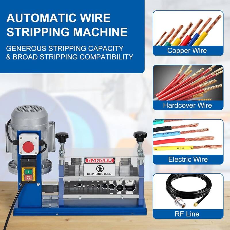 Automatic Electric Wire Stripping Machine