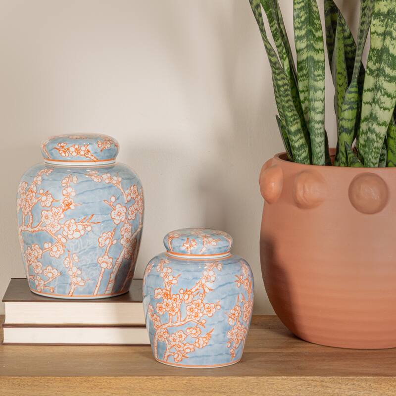 Ceramic Ginger Jar with Lid