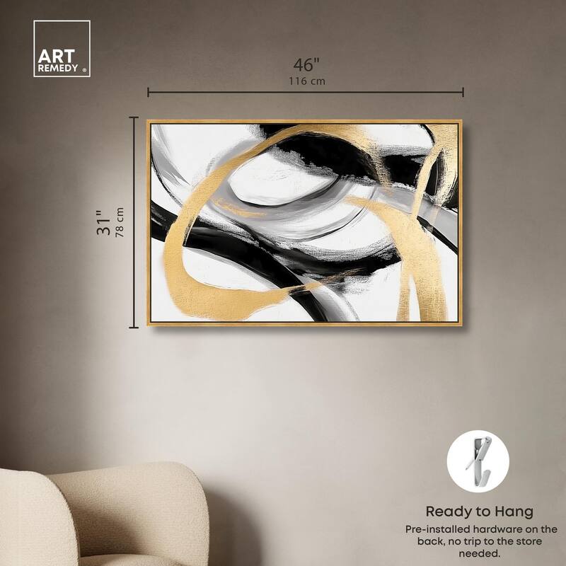 Midas Arc I Canvas by Art Remedy