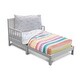preview thumbnail 6 of 18, Girls 4-Piece Toddler Bedding Set White