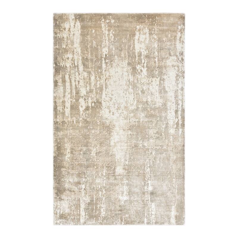 Overton Handmade Modern Contemporary Abstract Area Rug