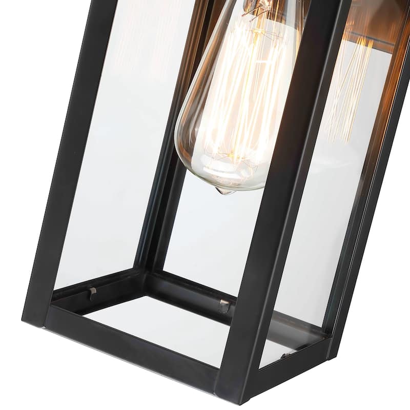 4Pack-1 Light Outdoor Wall Light Dusk to Dawn - 5"x6.65"x15.04"