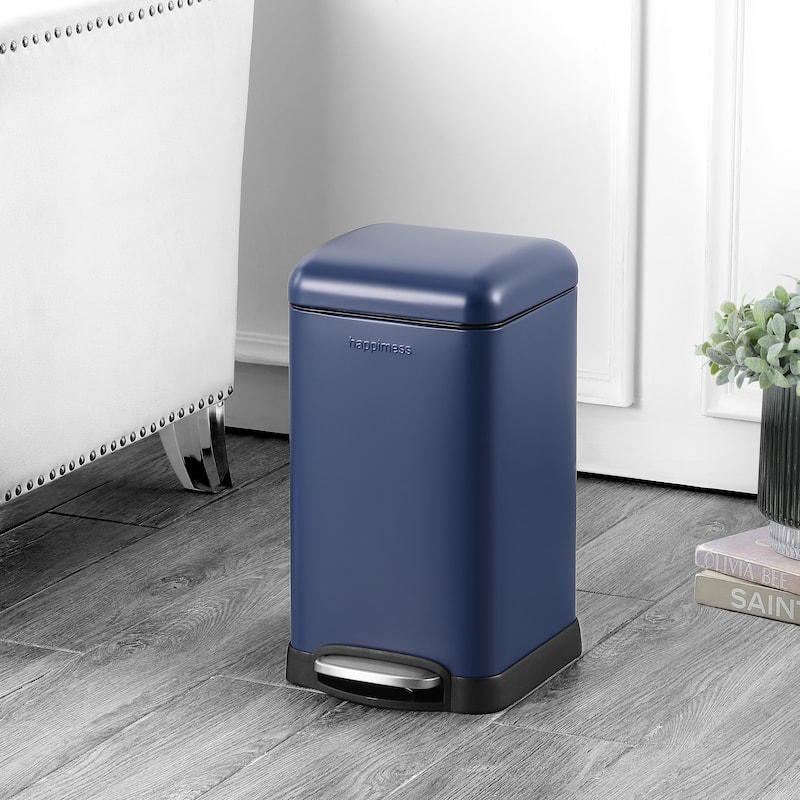 happimess Betty Retro Mini 3.2-Gallon Step-Open Trash Can