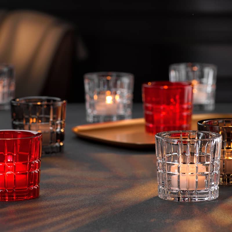 Nachtmann Noblesse Votive Tea Light Holder - 2.8" x 2.6"