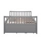 preview thumbnail 21 of 22, Full Size Daybed w/ Twin Size Trundle Storage Bed & Drawers Bunk Bed
