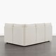 preview thumbnail 59 of 58, Spruce & Spring Modern 74" L-Shaped Dining Bench with Storage, Corner Breakfast Nook Banquette Bench