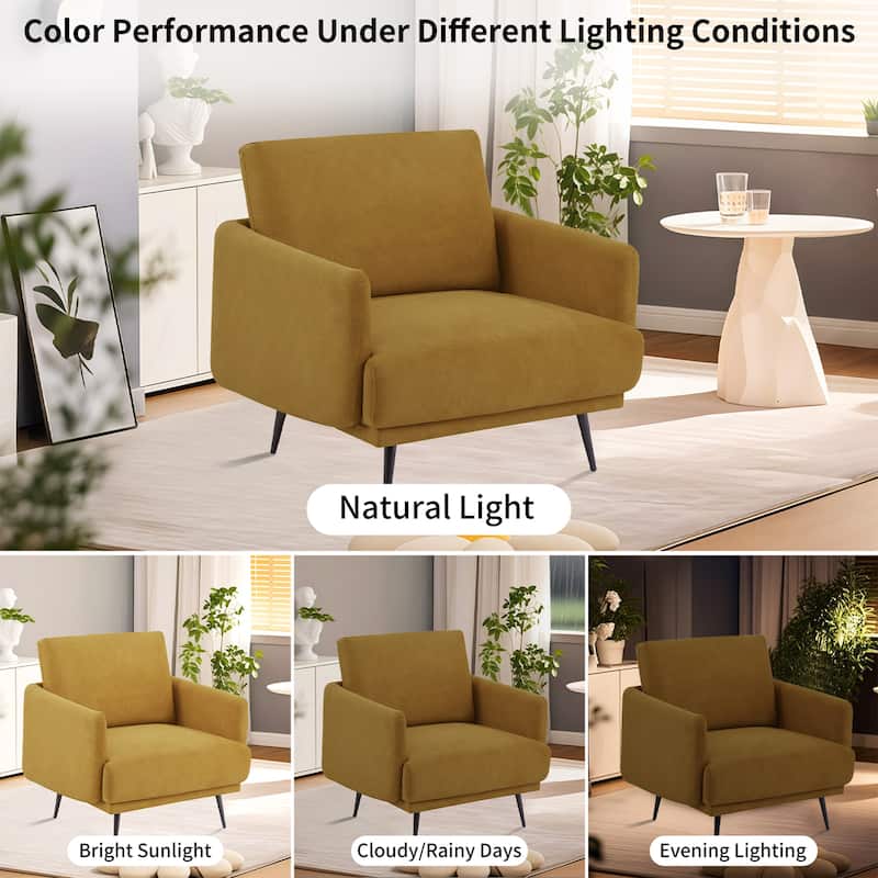 Karaka 37.5"W Oversized Armchair Leisure Sofa Accent Chair (Set of 2)