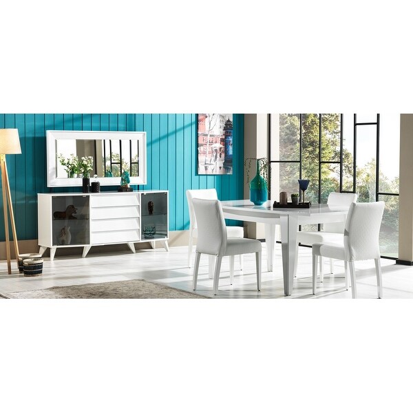 Carbon loft magie shop amber dining table