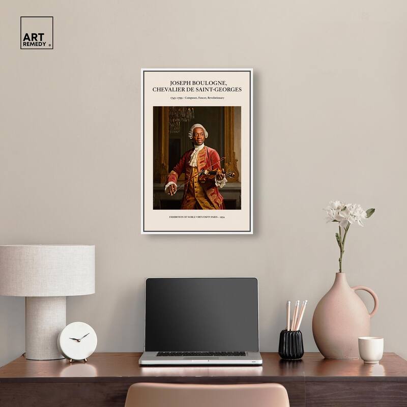 Noble Virtuosity Canvas by Art Remedy