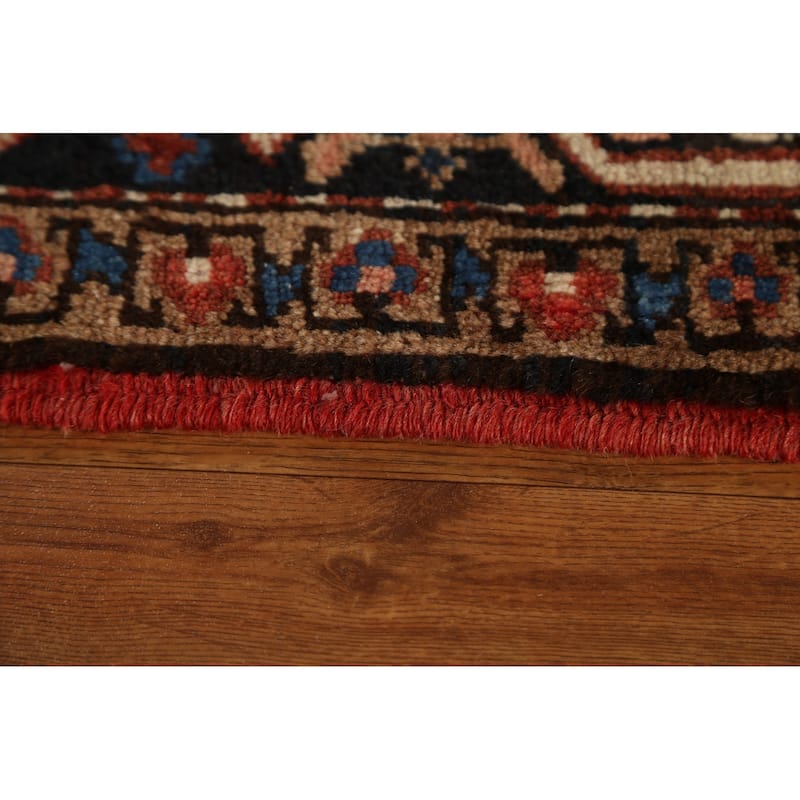 Traditional Vegetable Dye Heriz Persian Area Rug Wool Hand-knotted - 7'0" x 9'7"