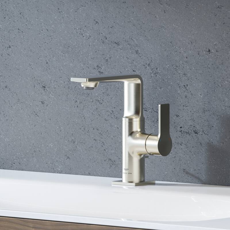 Grohe 23 857 1 Allure New 1.2 GPM Single Hole Bathroom Faucet