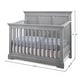 preview thumbnail 2 of 3, Hanley 56" Wide Convertible Crib, Cloud