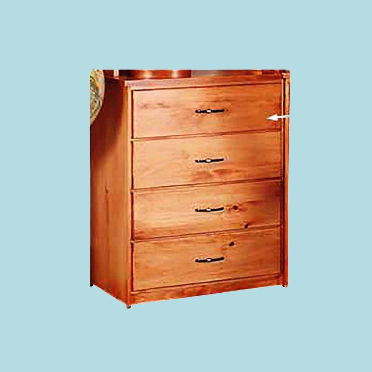 Shop Office Desk Heirloom Solid Pine Shaker 4 Drawer Renovator S