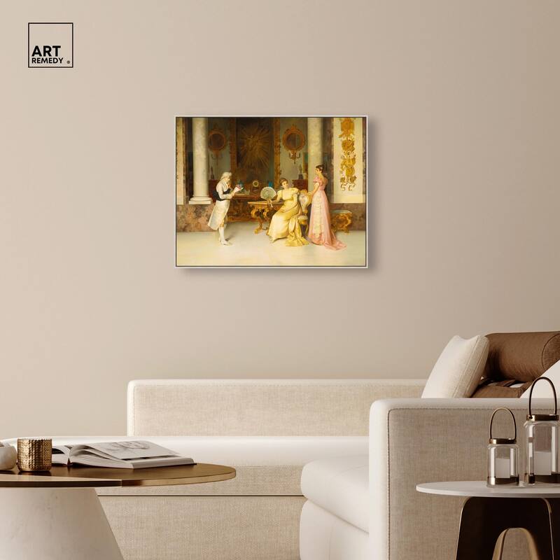 Bashful Suitor Canvas by Art Remedy