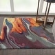 preview thumbnail 6 of 14, Nourison Prismatic Hand-tufted Abstract Area Rug 2'3" x 3' - Multi - Rectangle