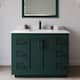 Option Green / Giotto Quartz Top / Matte Black Hardware