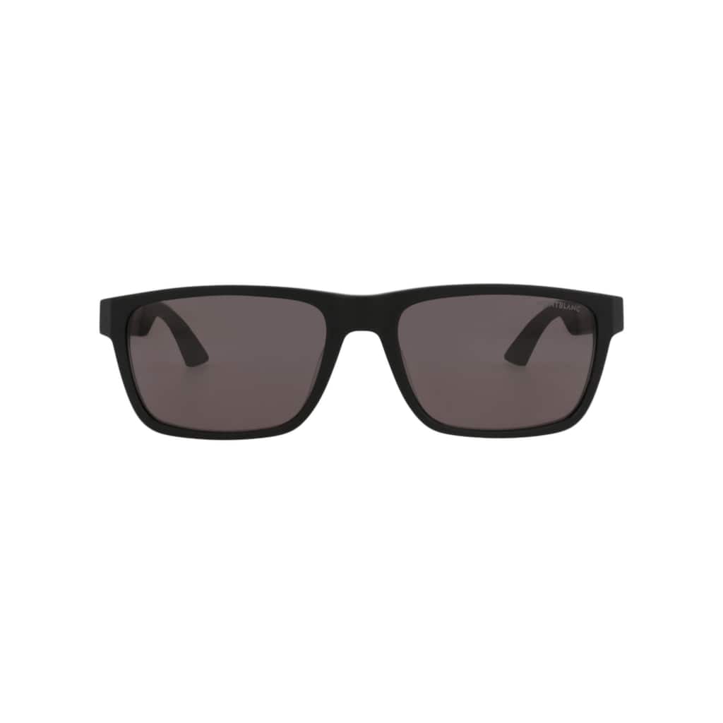 Montblanc Square-Frame Recycled Acetate Sunglasses