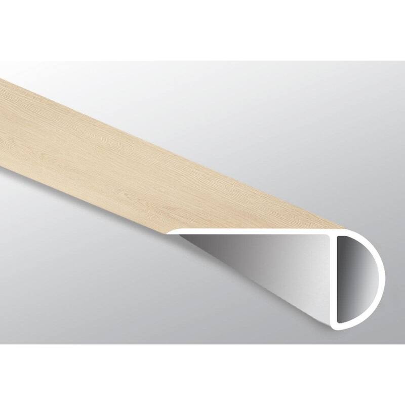 Ackland AKVTV-OSN-1 Ackland Vinyl Trims 94" x 2" Vinyl Glue Down or - Tropicana Timber