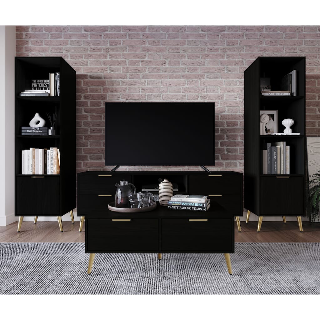 CraftPorch Elegance 4-Piece Living Room Set