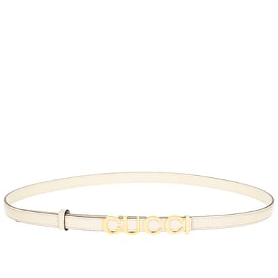 Gucci Buckle Thin Belt