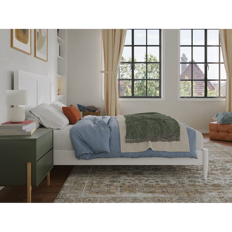 Berkshire Solid Wood Low Profile Platform Bed