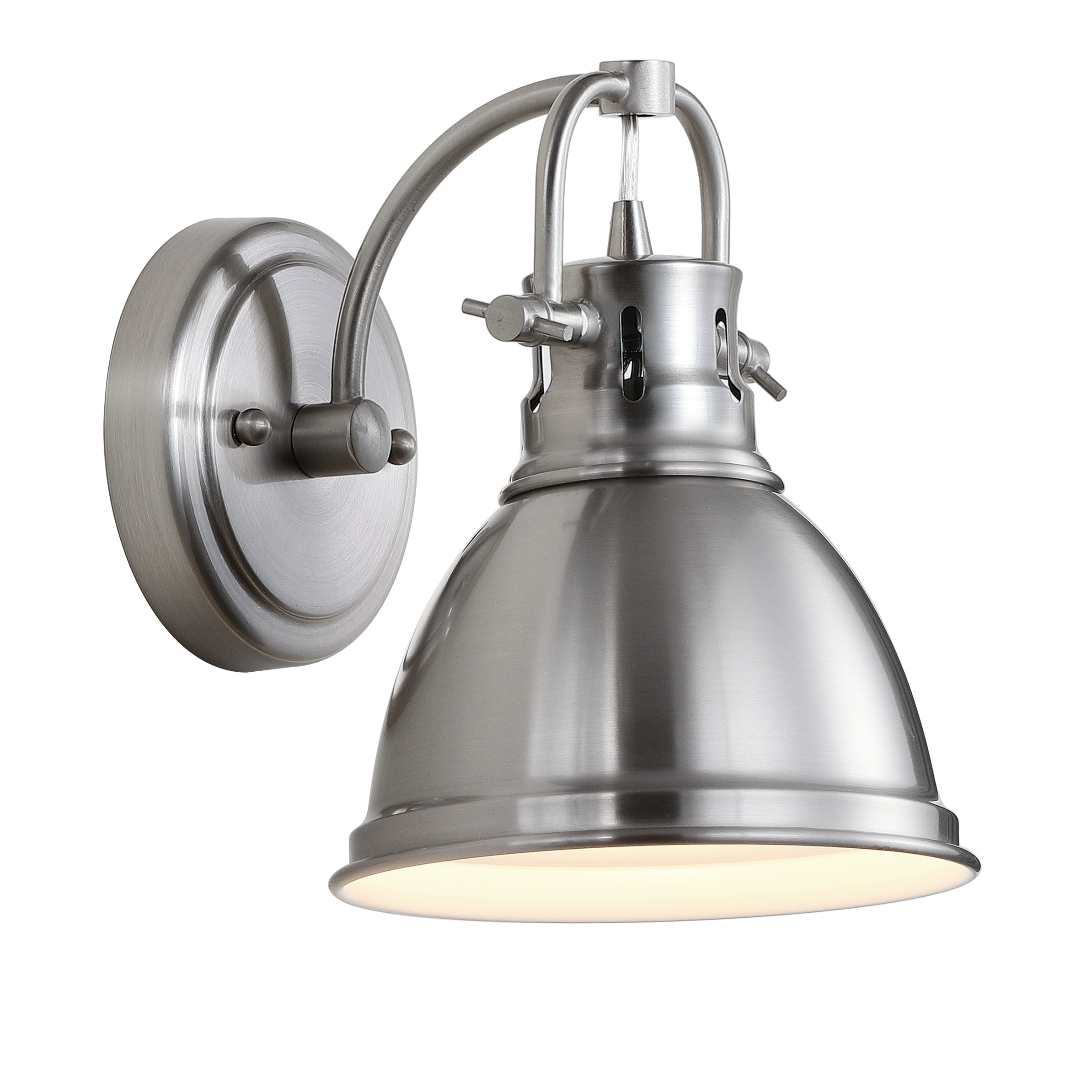SAFAVIEH Lighting Lawson LED Bathroom Sconce - 6.5"x8.5"x8.5" - 6.5" x 8.5" x 8.5"