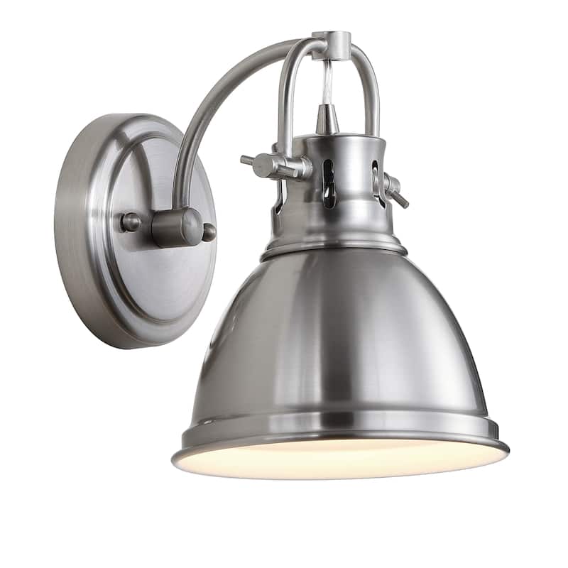 SAFAVIEH Lighting Lawson LED Bathroom Sconce - 6.5"x8.5"x8.5"