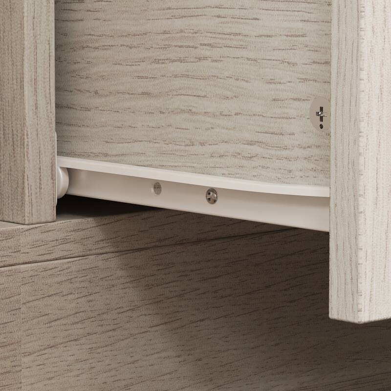 Elegant White Modular Bookcase: Stylish and Flexible Storage Solution for Your Home