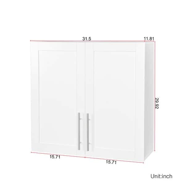Stackable Wall Mounted Storage Cabinet - Bed Bath & Beyond - 37562915