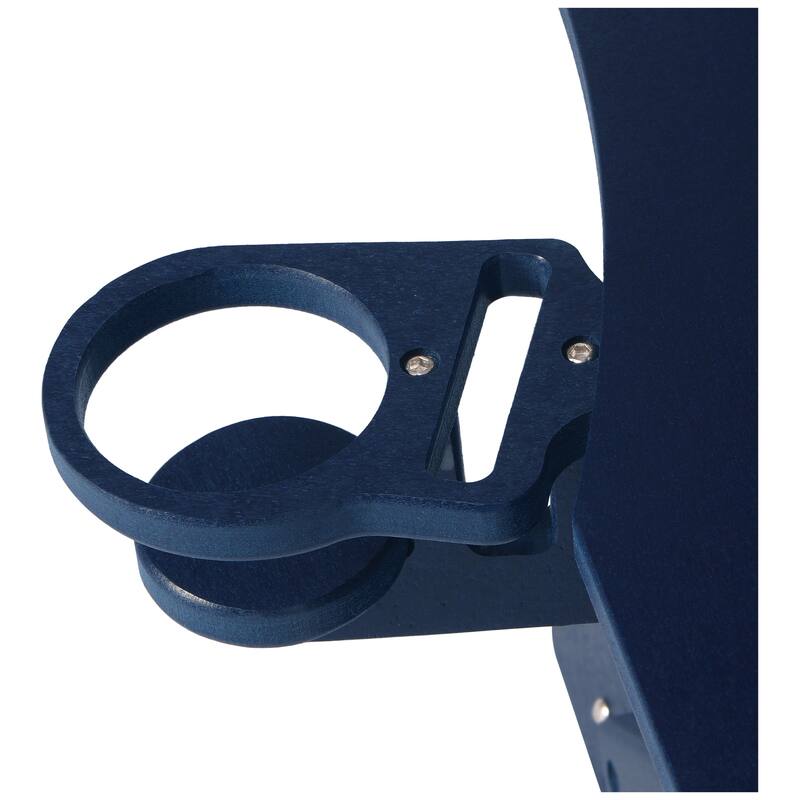 Laguna Outdoor Folding Adjustable Adirondack Chair with Cup Holder & Hideaway Ottoman