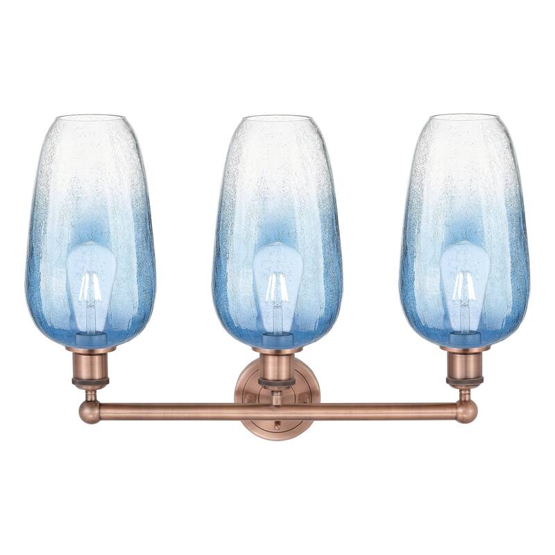 Innovations Lighting Endless Possibilities Edison - Brookhaven Flute - 3 Light 25" Bath Vanity Light