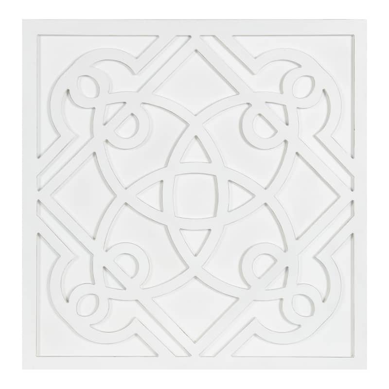Kate and Laurel Mercador Wall Art Plaque