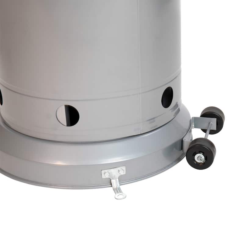 Outdoor Patio Heater - 7.5 Feet Round Steel Patio Heater - 40,000 BTU's
