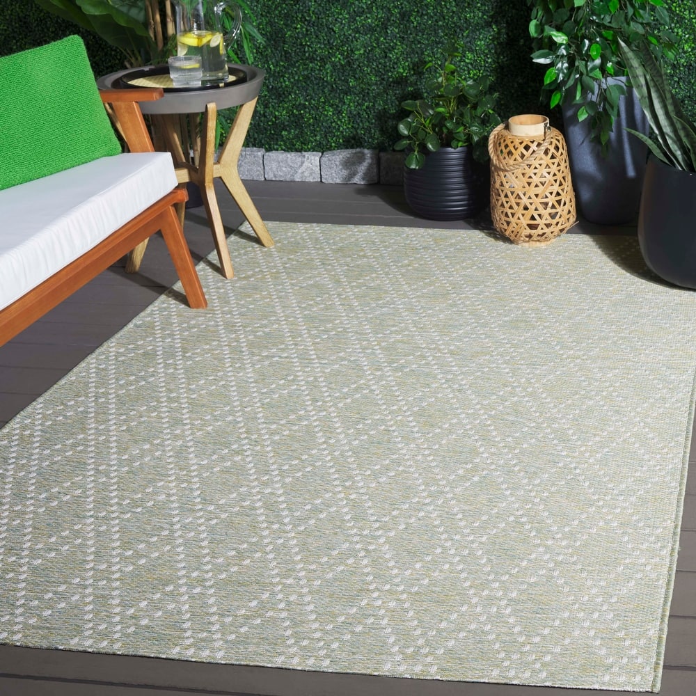 SAFAVIEH Sunset Jenja Indoor/Outdoor Washable Backyard Patio Rug